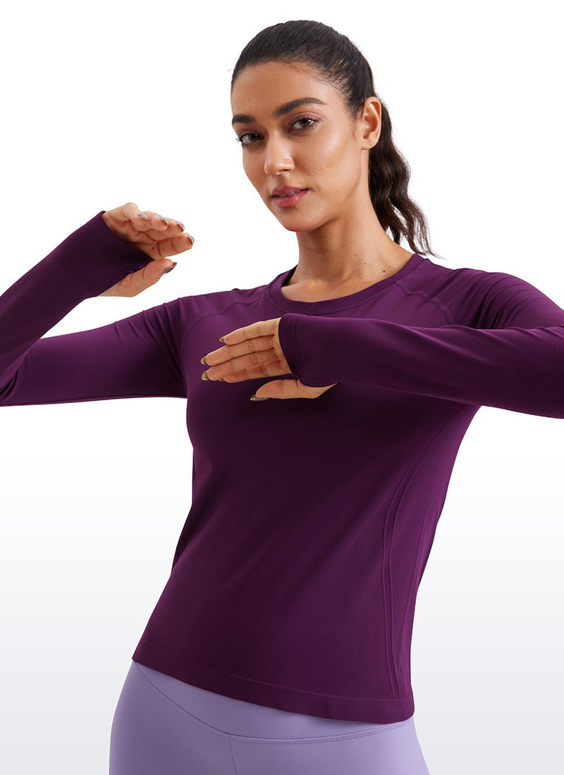 Seamless Thumbhole Long Sleeve
