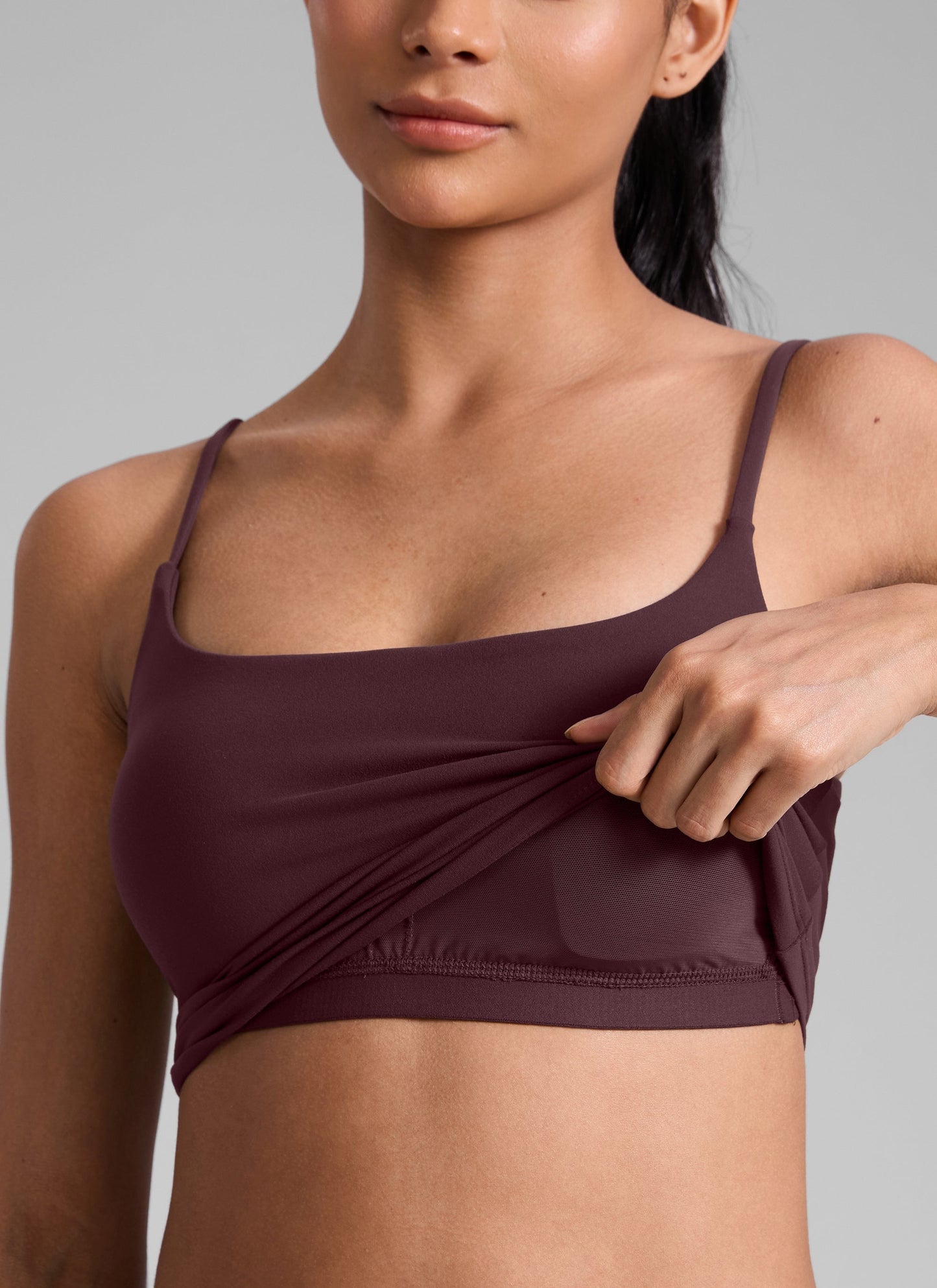 Butterlift® Built in Bra Cropped Tank