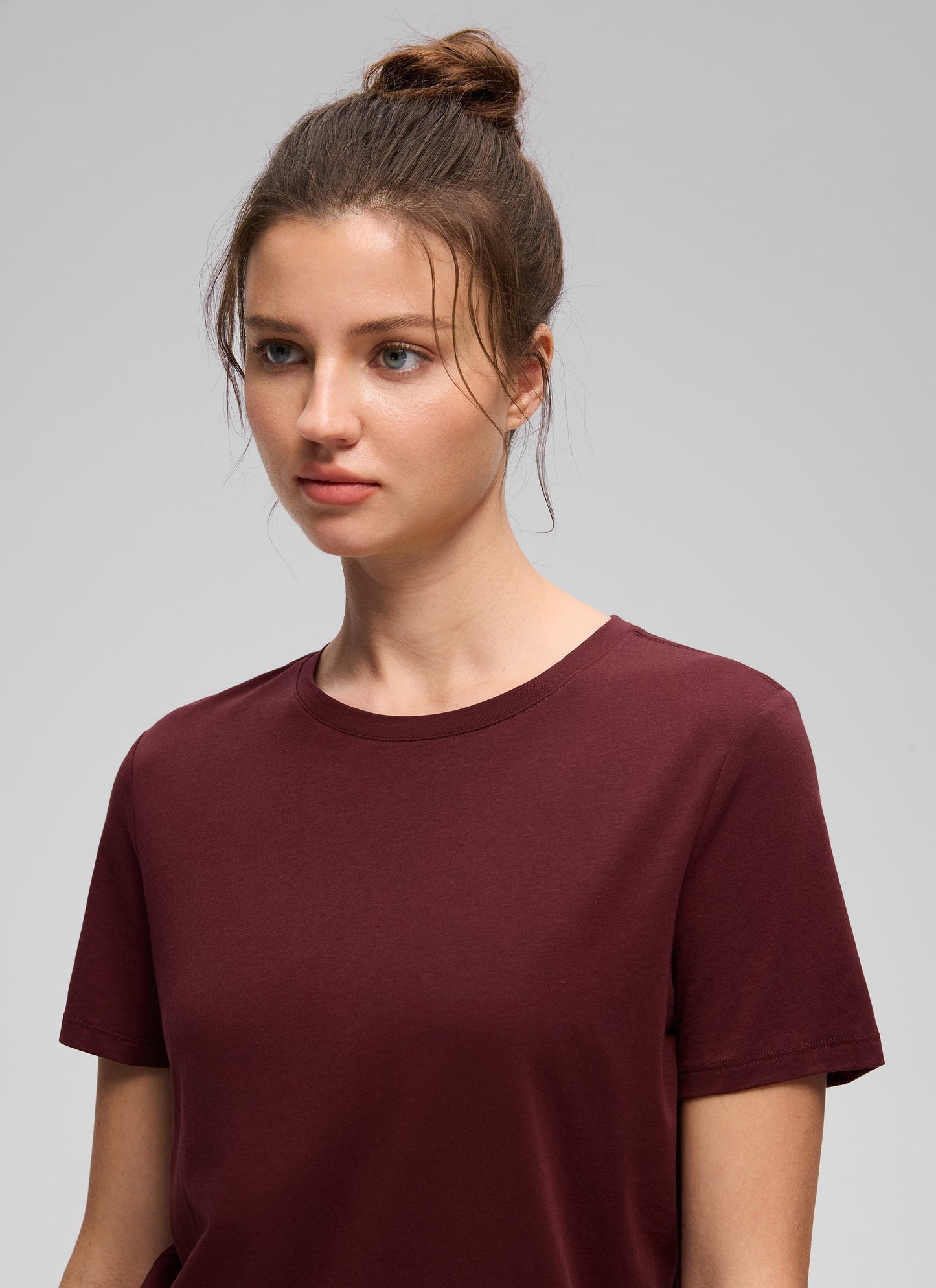 Pima Cotton Round Neck Short Sleeve
