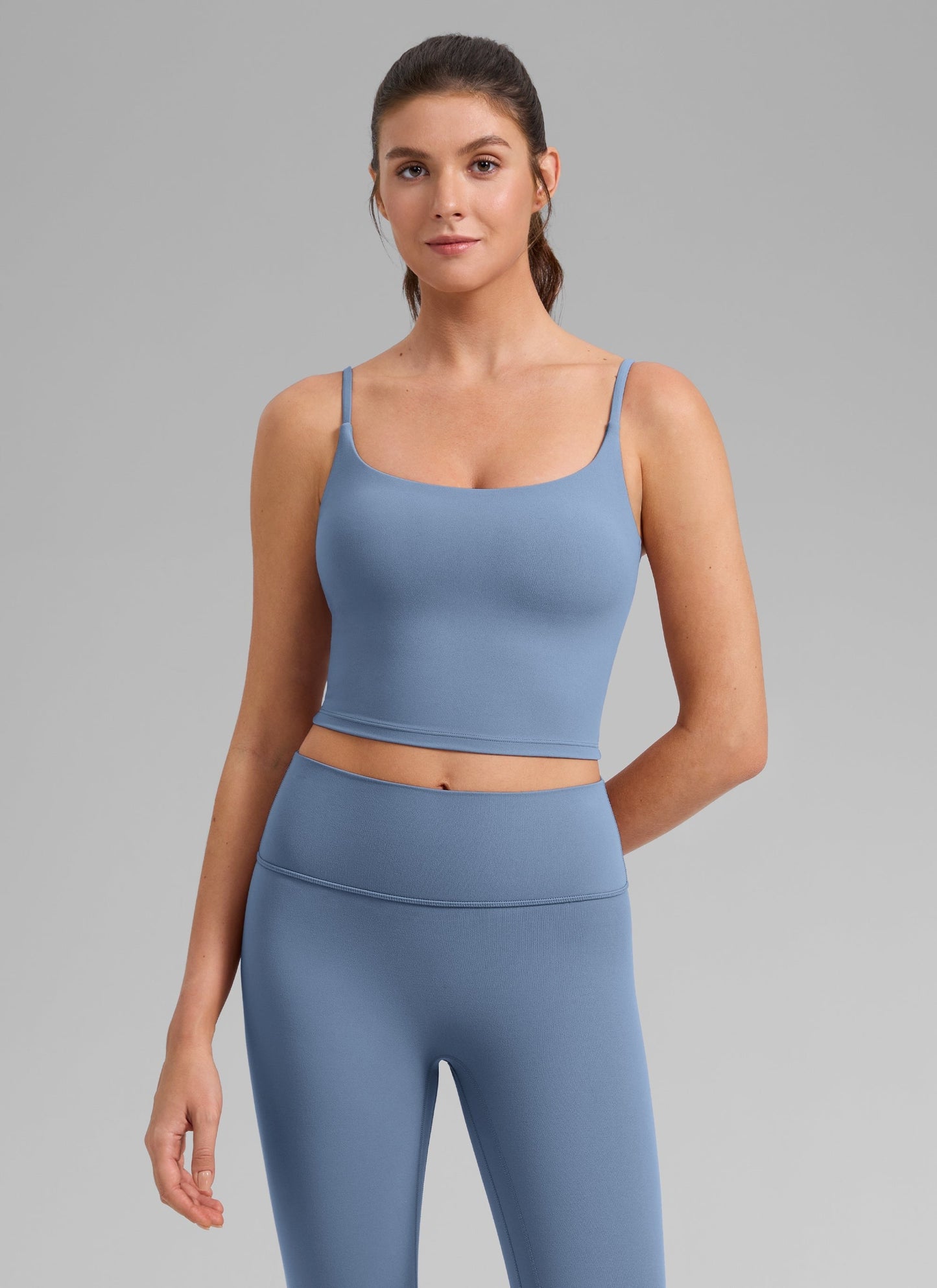 Butterlift® Built in Bra Cropped Tank