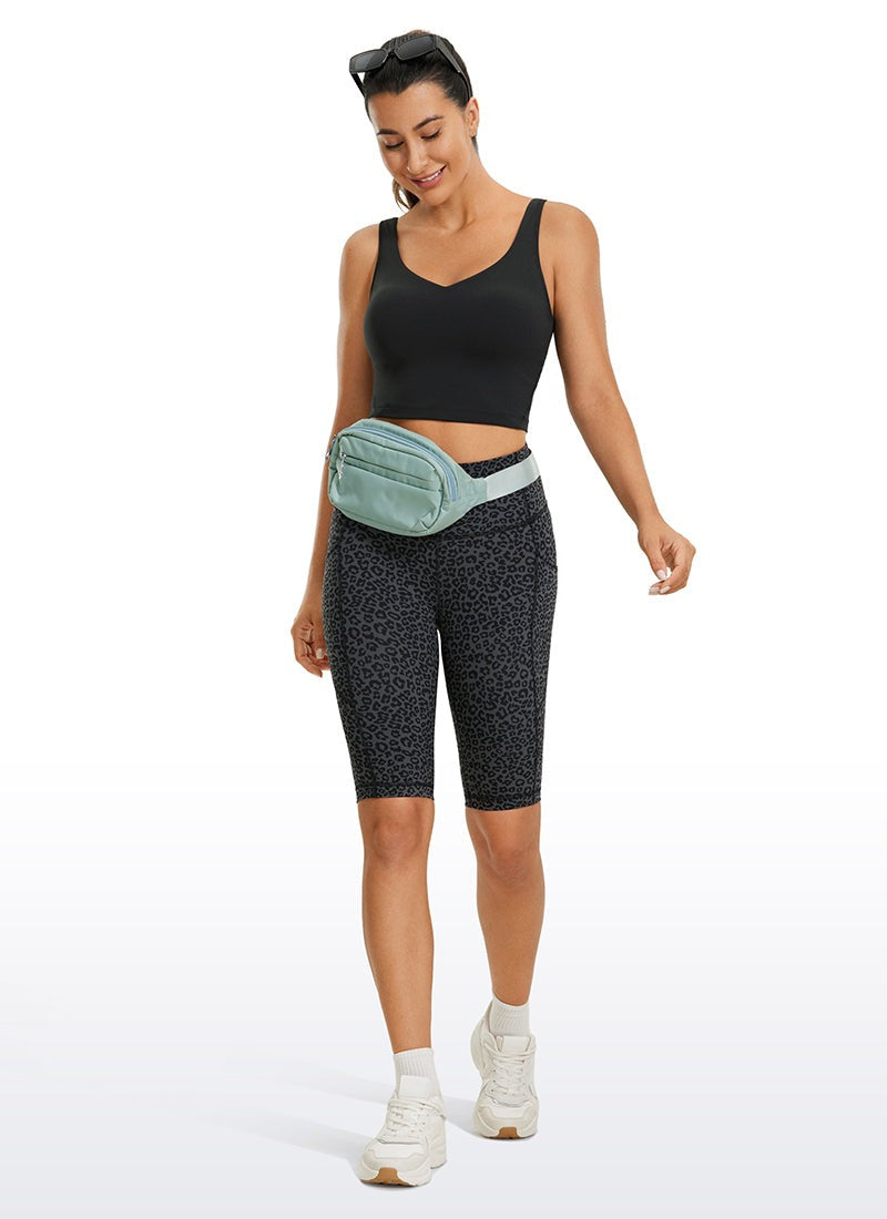 Butterluxe V Neck Built in Bra Tank
