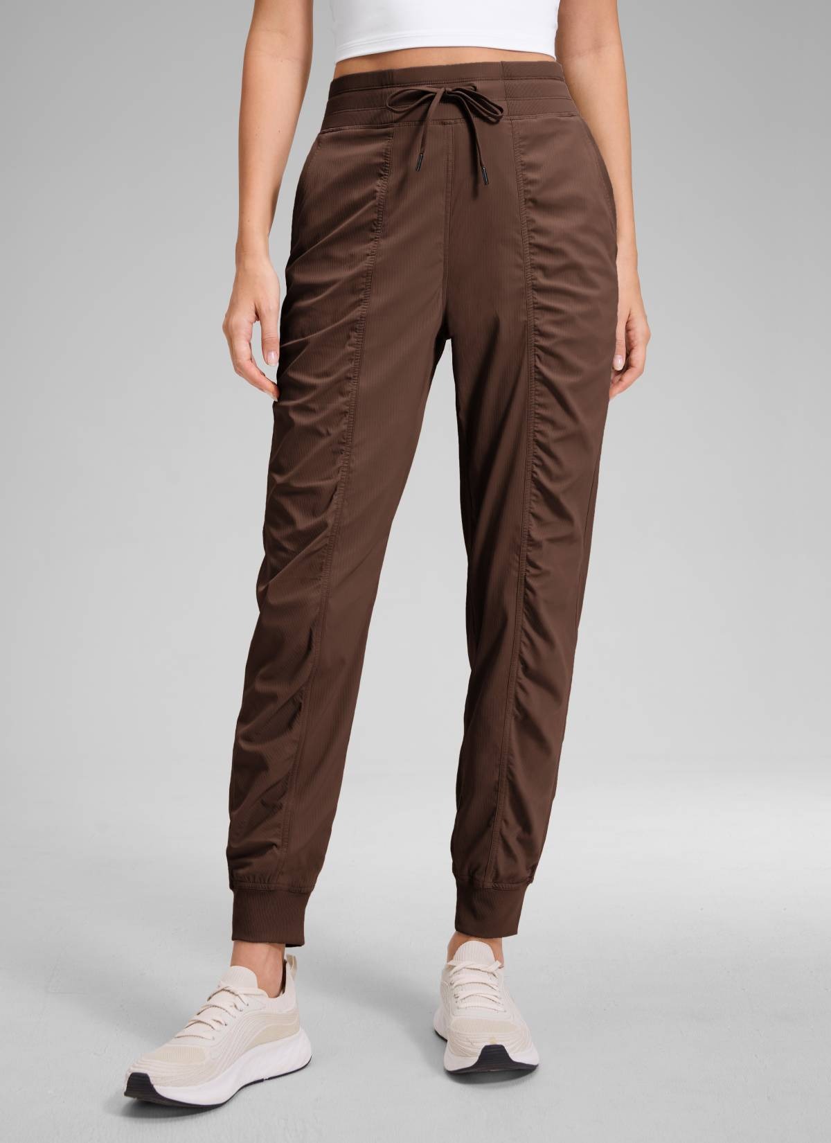 Striped Ruched Pocket Jogger 28''