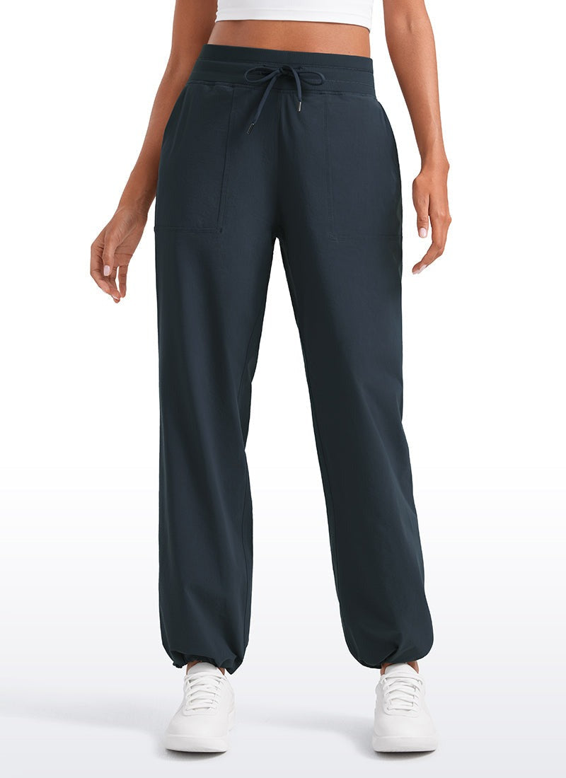 Strech Straight Leg High Rise Pant 30''