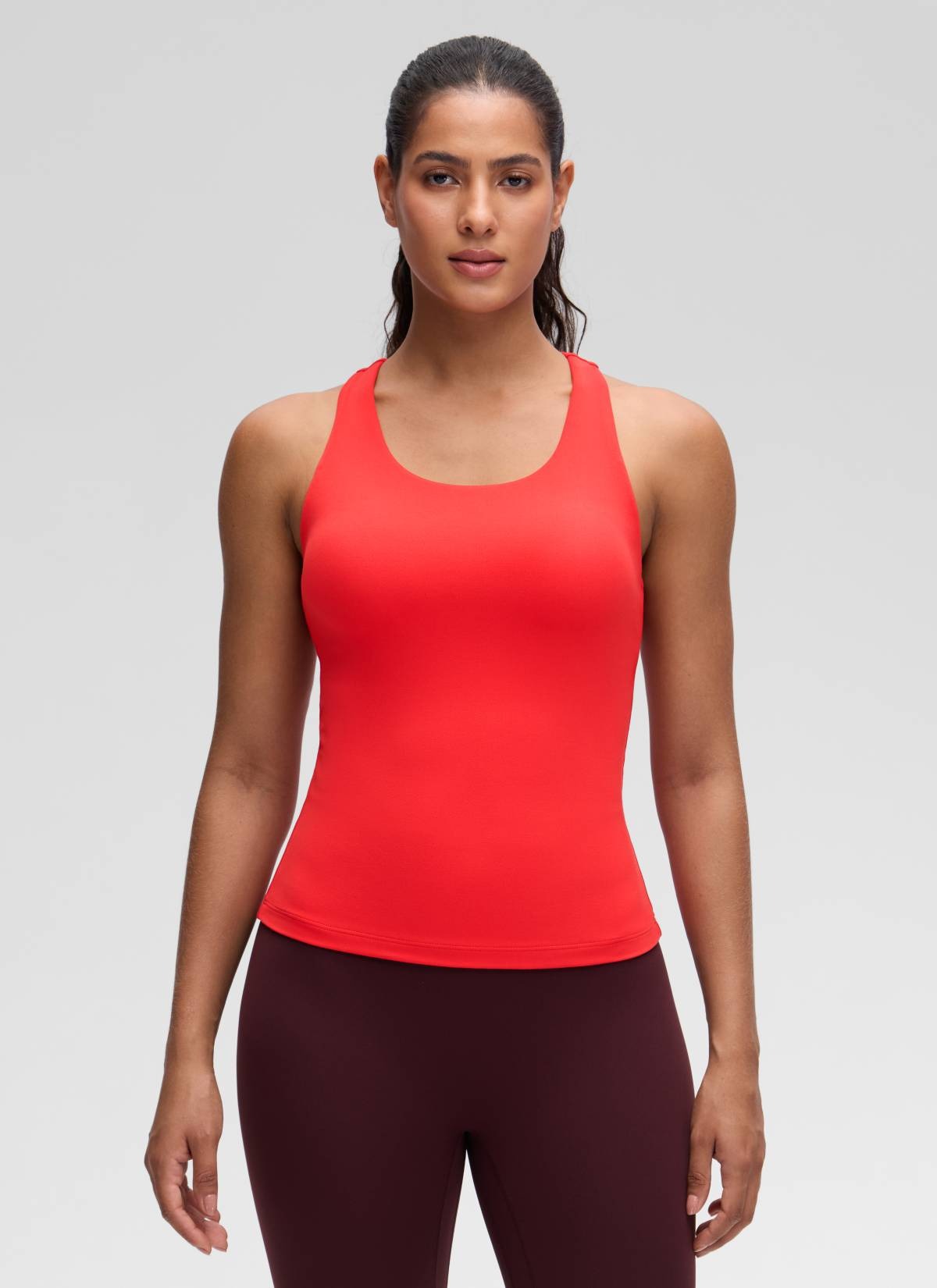 Butterluxe Waist Length Built in Bra Tank