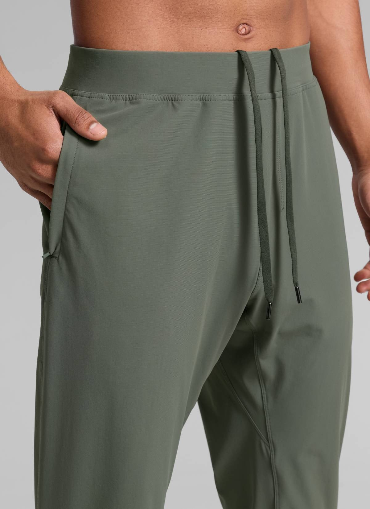 Lightweight Quick Dry Slim-Fit Joggers 29"-Zipper Pockets