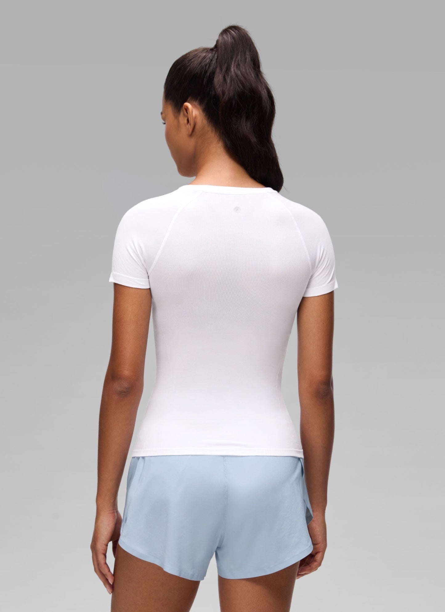 Seamless Crewneck Workout Short Sleeve