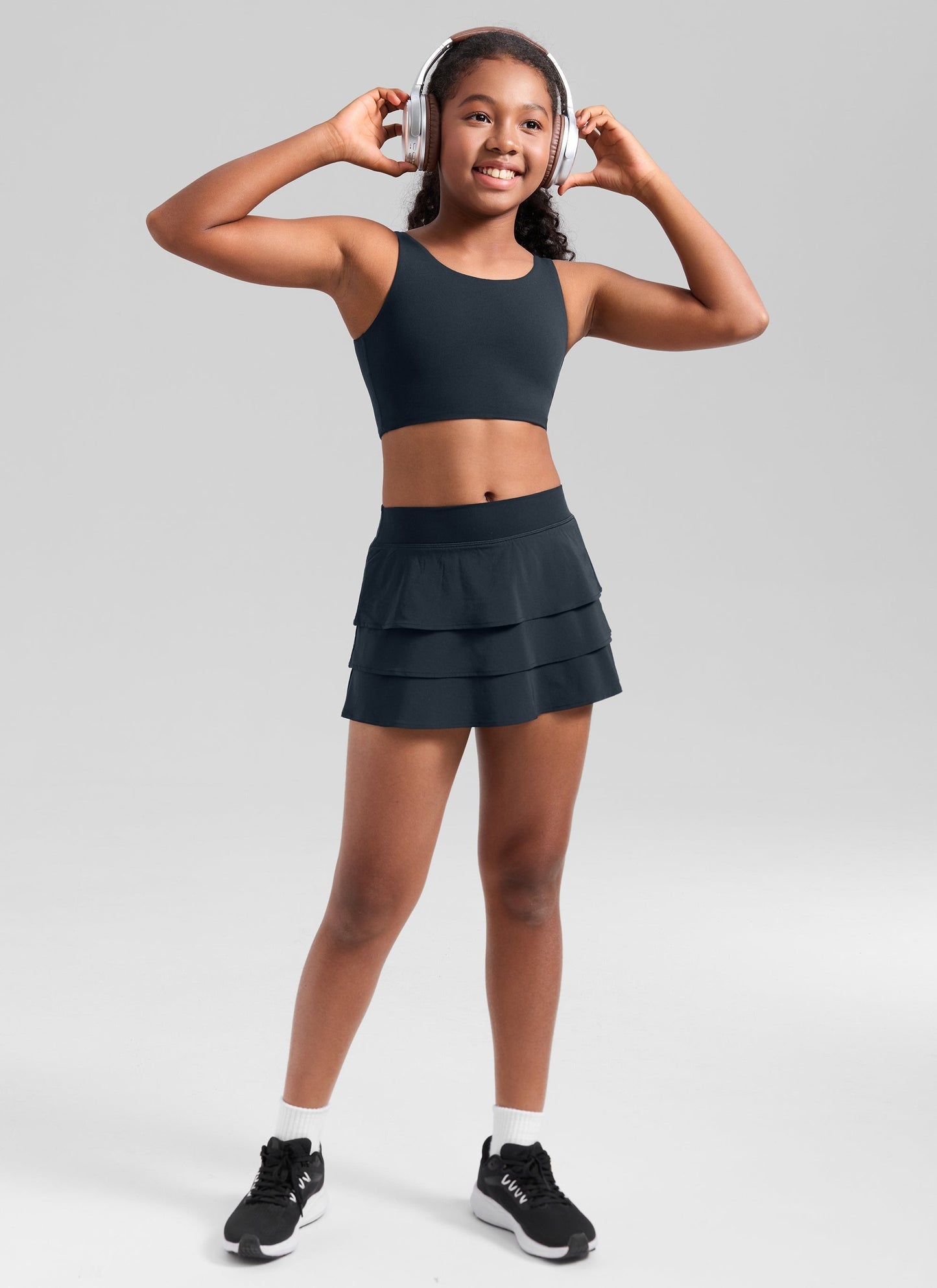 Girls Butterluxe U Back Longline Sport Bra