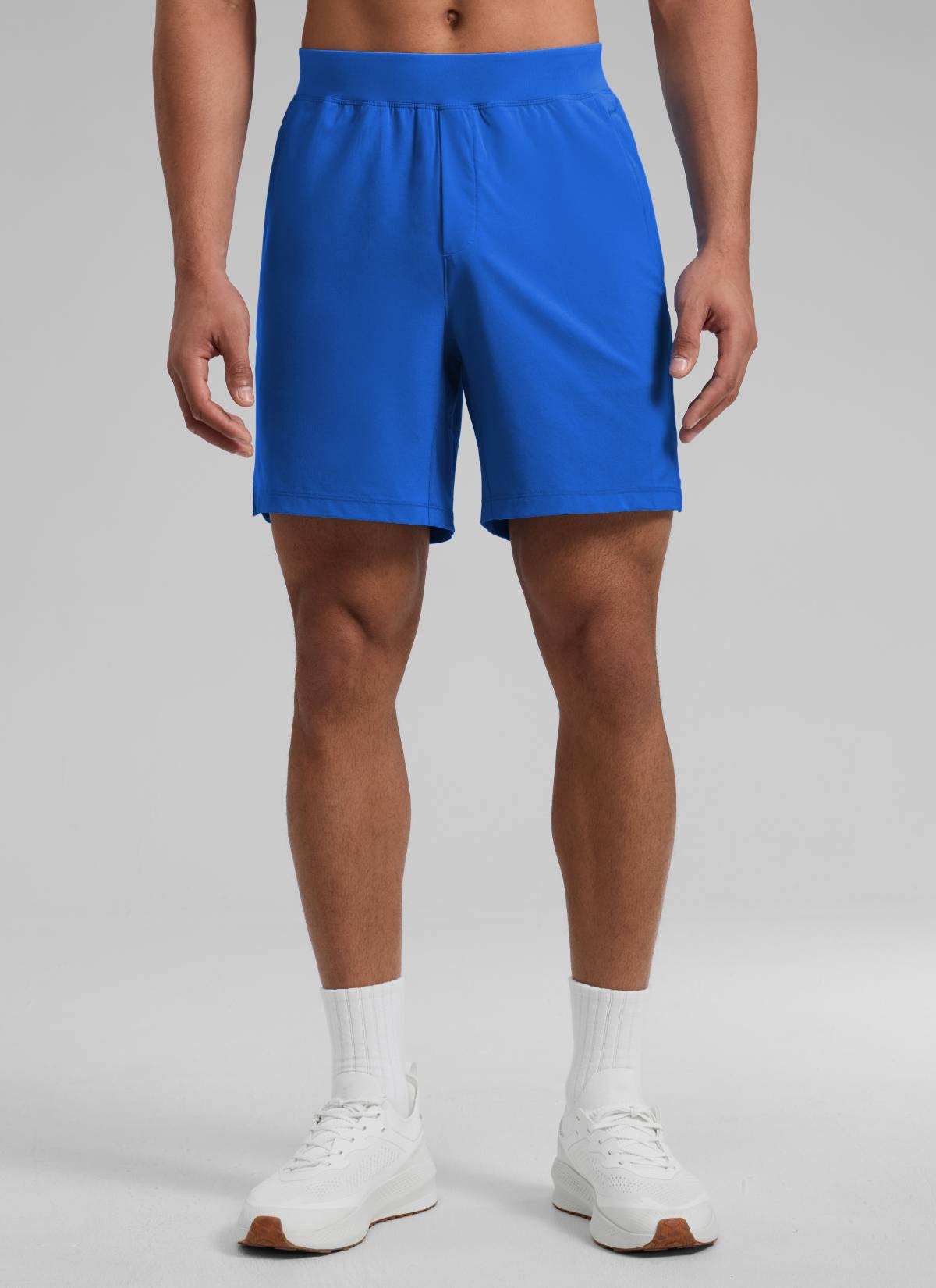 Feathery-Fit Soft Linerless Split Shorts 7"