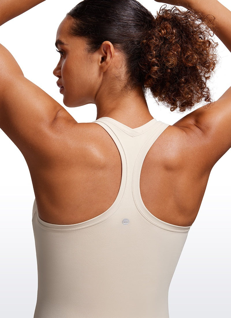 Butterluxe Racerback Hip Length Tank