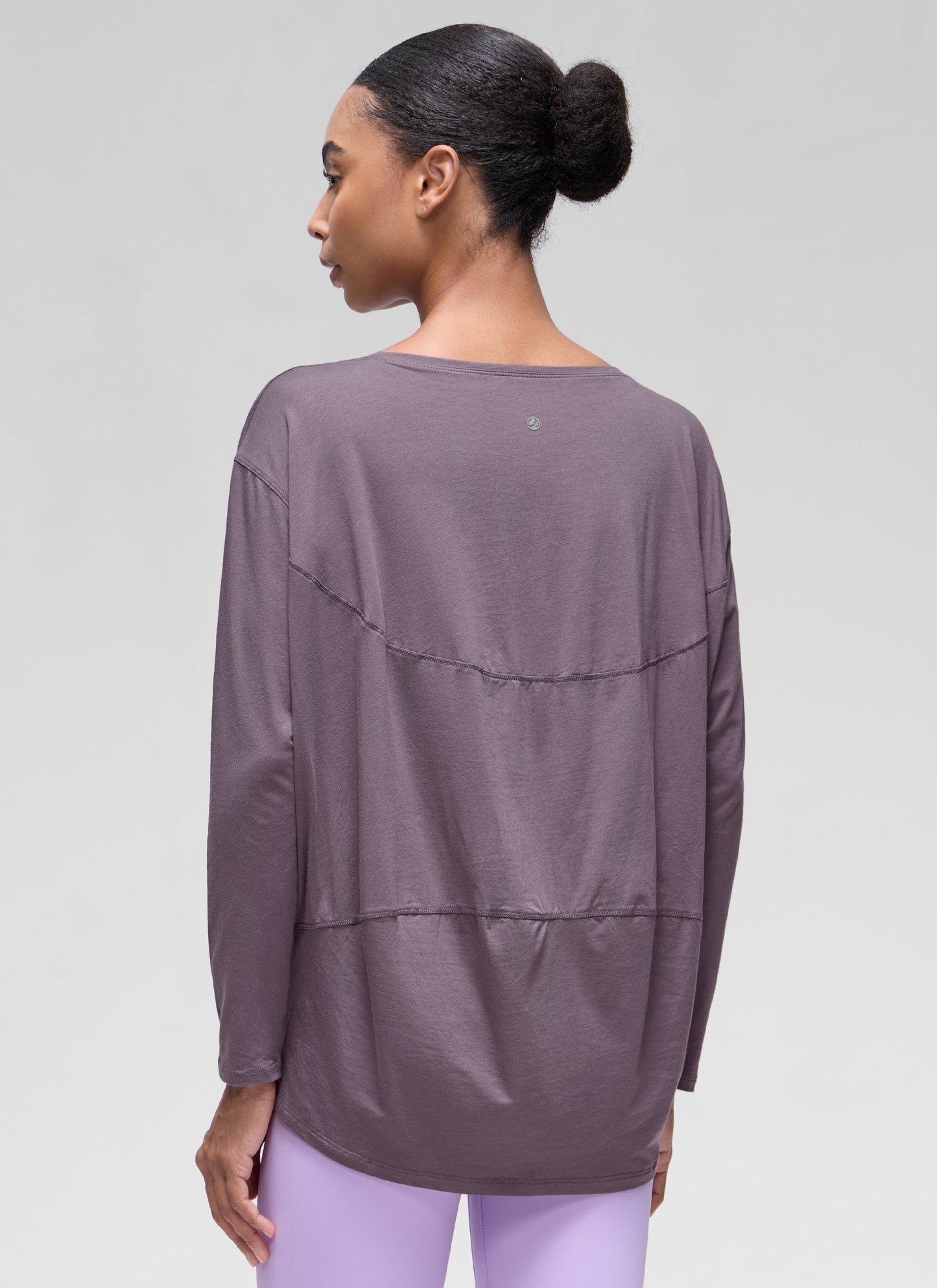 Pima Cotton Boat Neck Long Sleeve