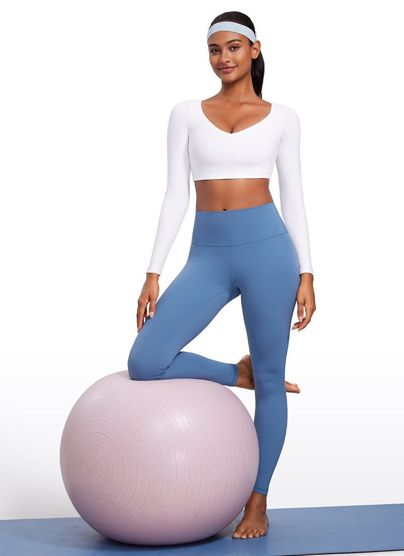 Butterluxe Double Lined Long Sleeve Cropped