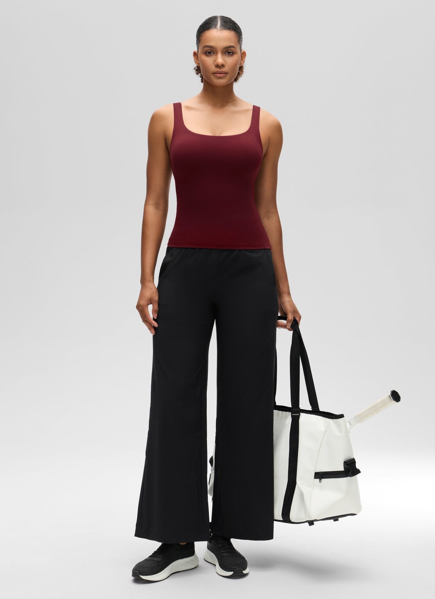 Butterluxe U Neck Built in Bra Tank
