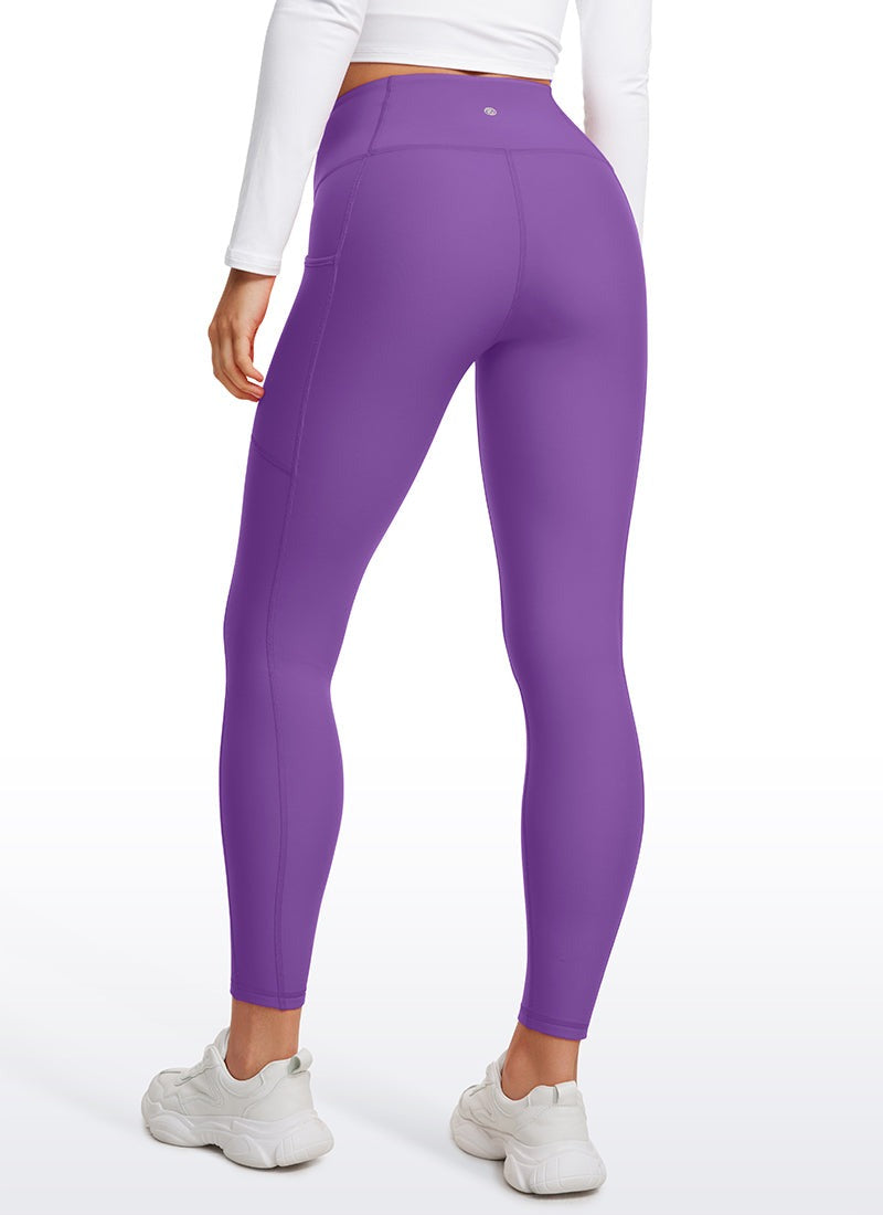 Thermal Fleece Lined Pocket Legging 25''