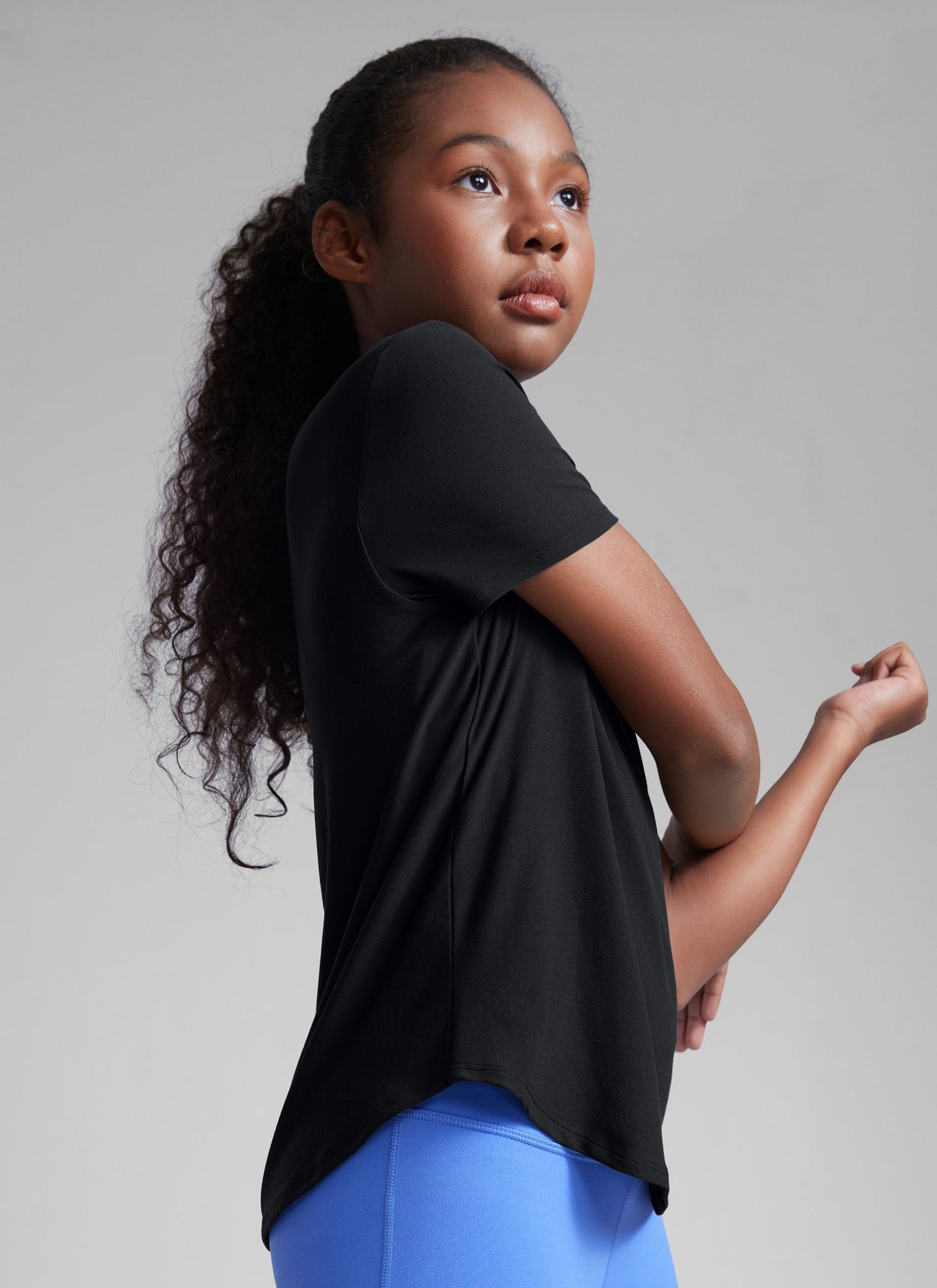 Girls Cloudweight Athletic Short Sleeve