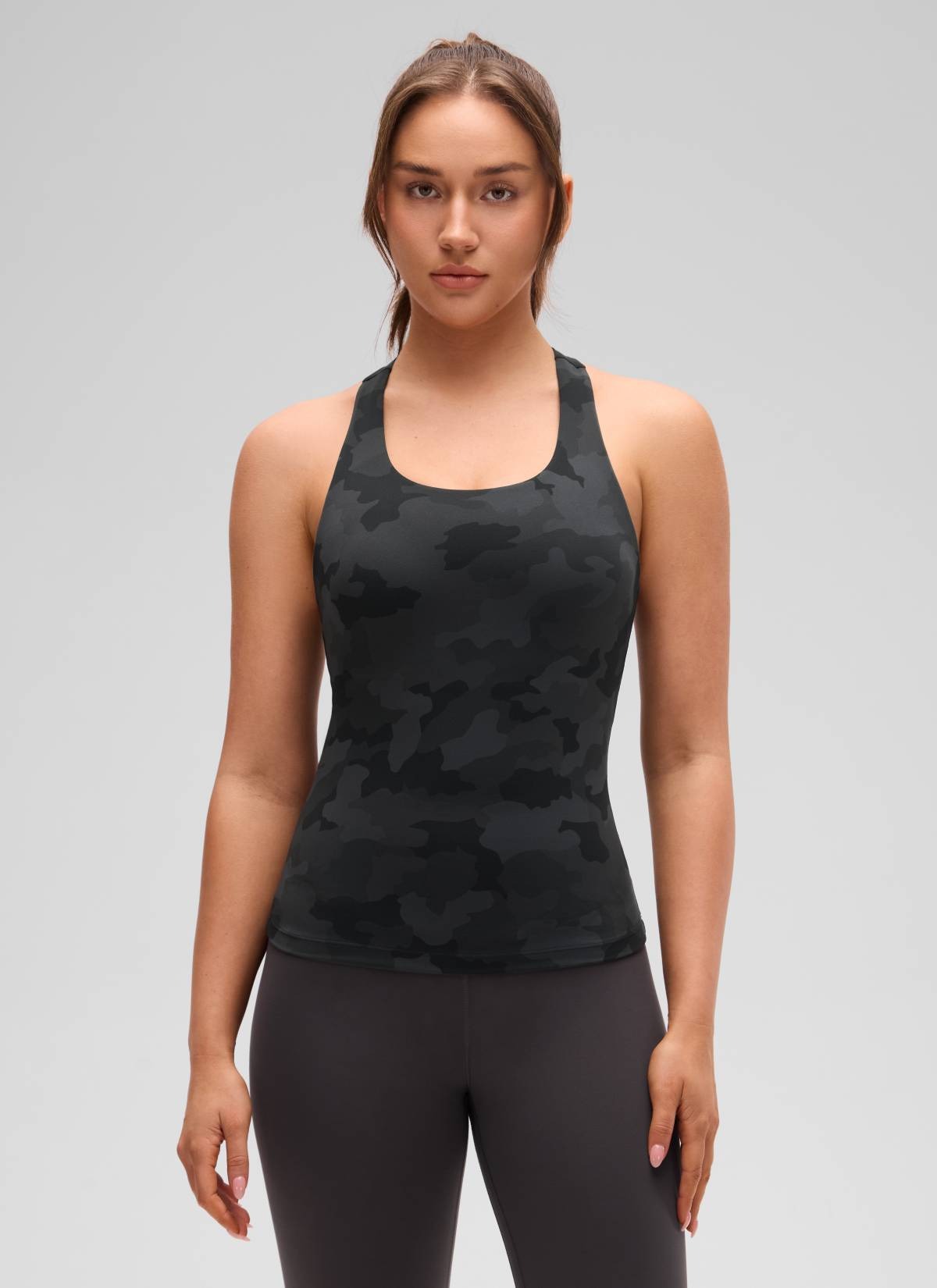 Butterluxe Waist Length Built in Bra Tank