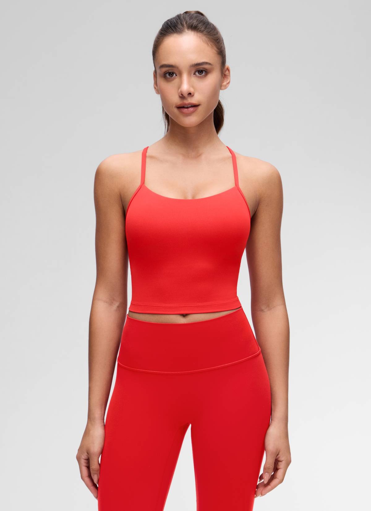 Butterluxe Y Back Built in Bra Tank