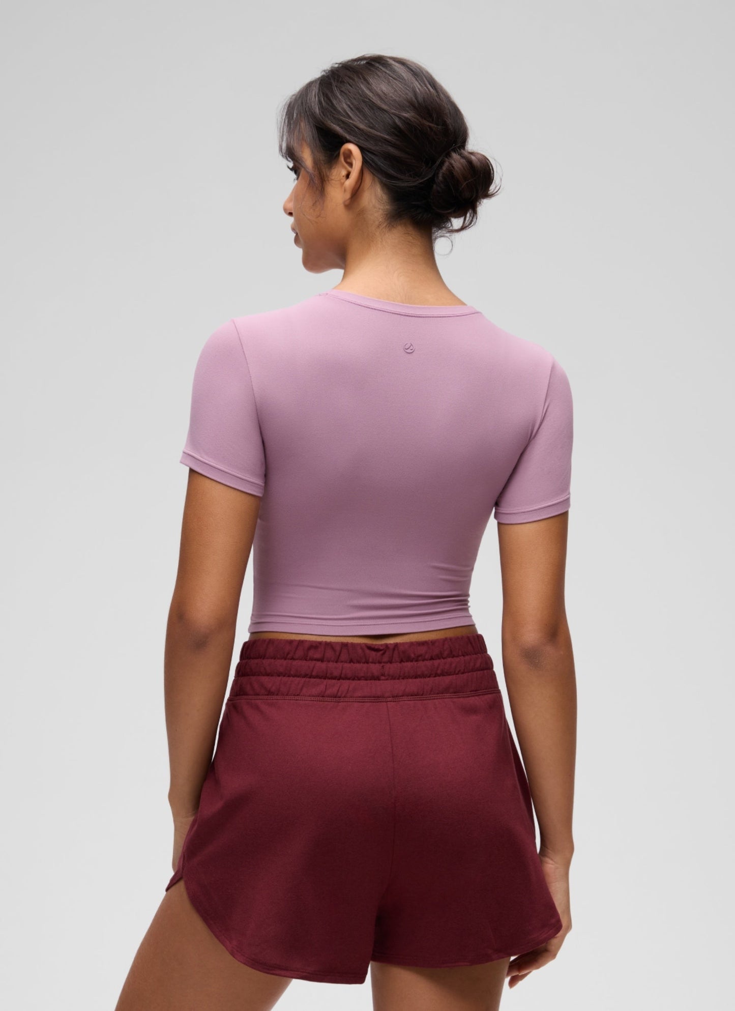 Softembrace Crewneck Cropped Short Sleeve