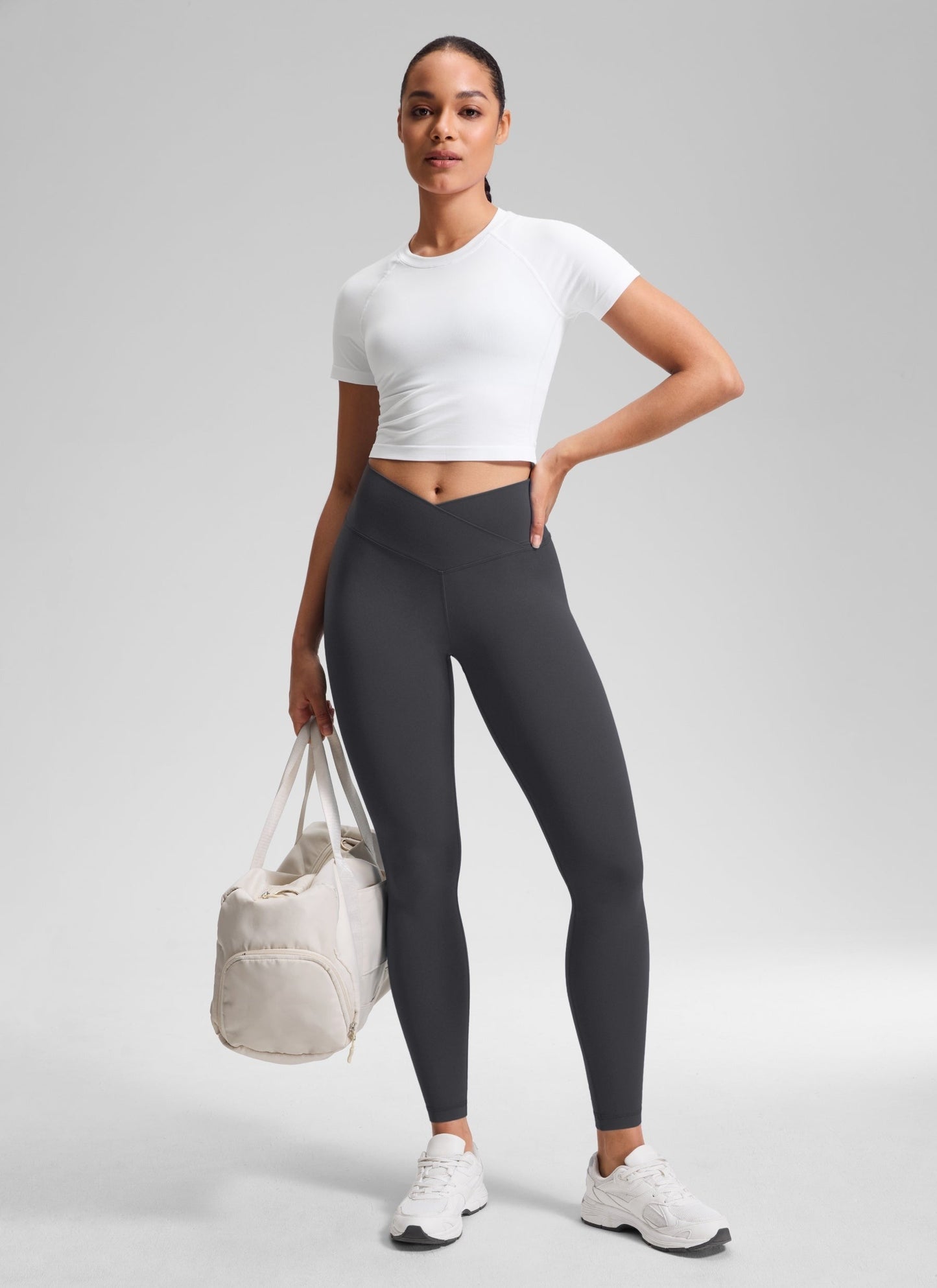 Butterluxe V Cross Waist Legging 28''