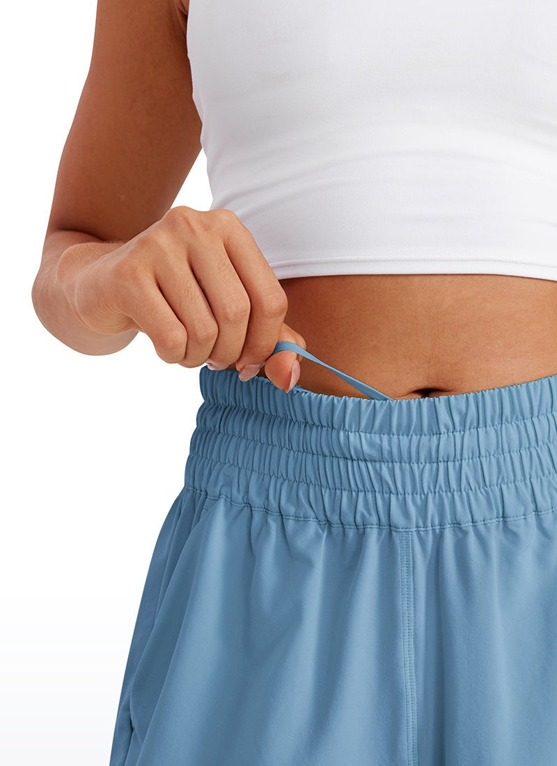Feathery-Fit Soft Pocket Shorts Linerless 3''