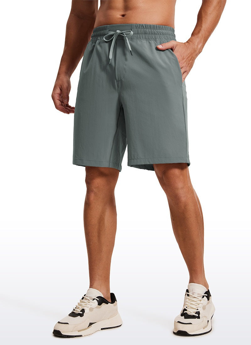 Feathery-Fit Linerless Athletic Shorts 9''