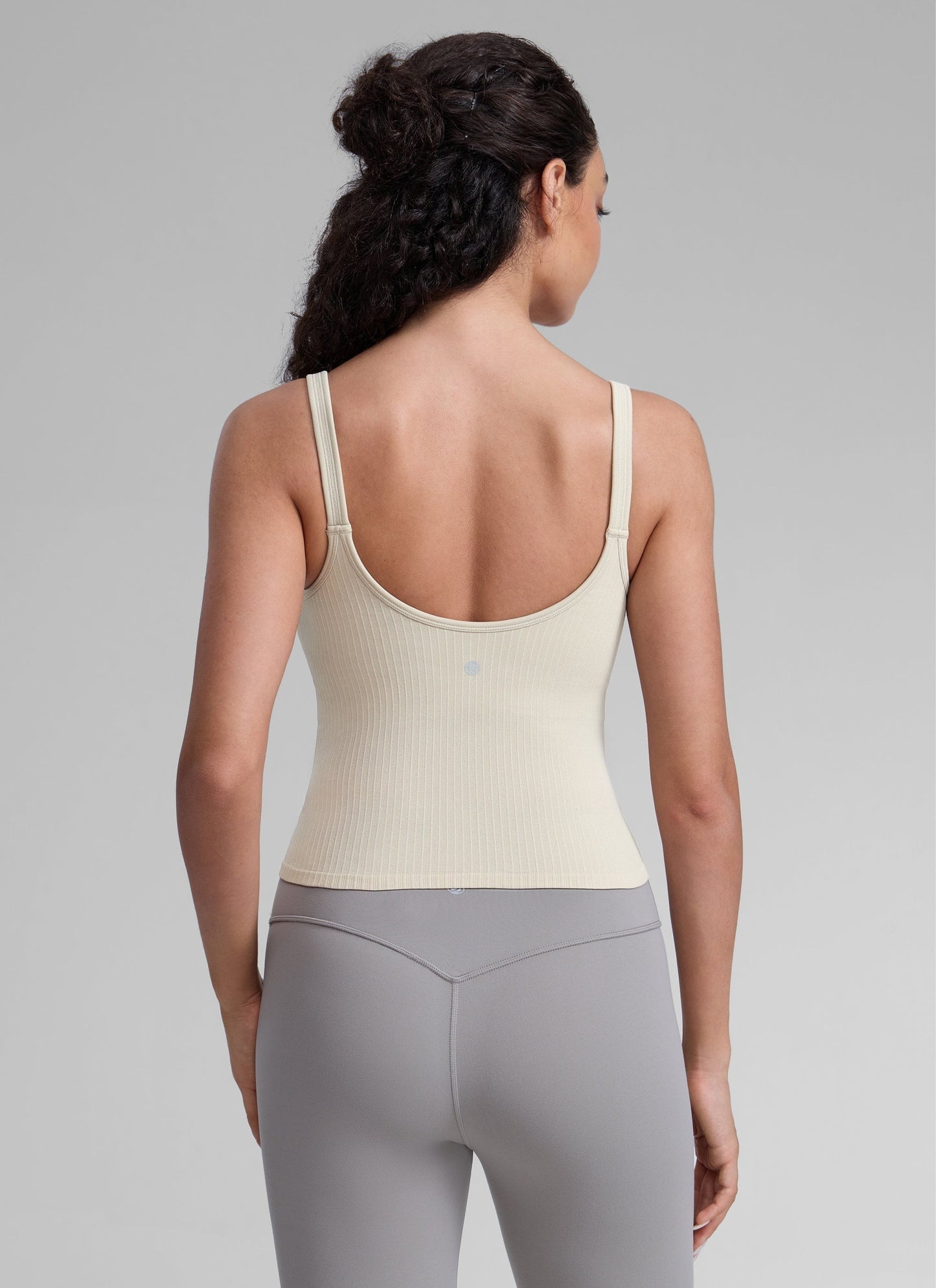 Seamless U Back Built in Bra Tank