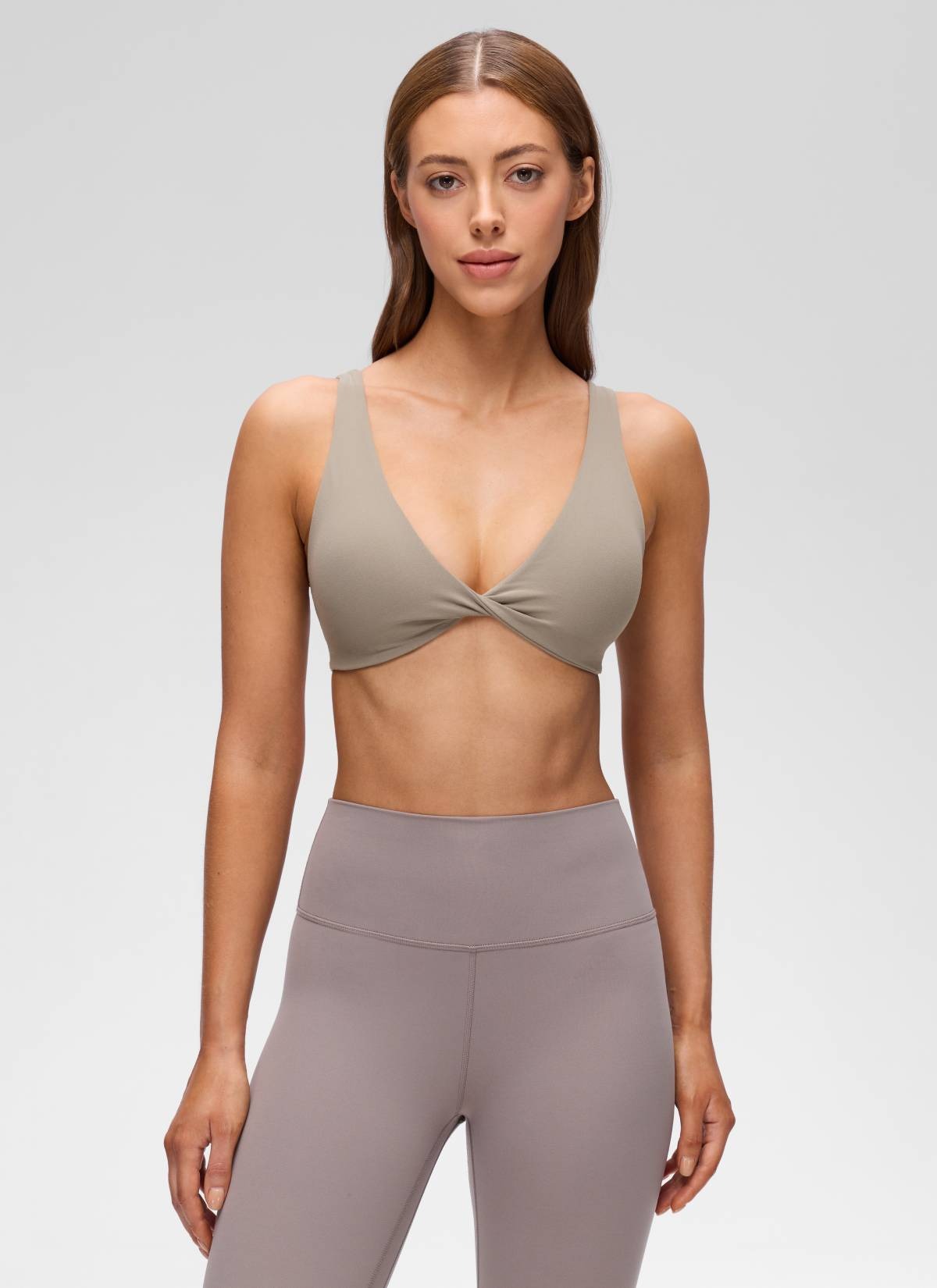 Butterluxe Twist V Neck U Back Sports Bra