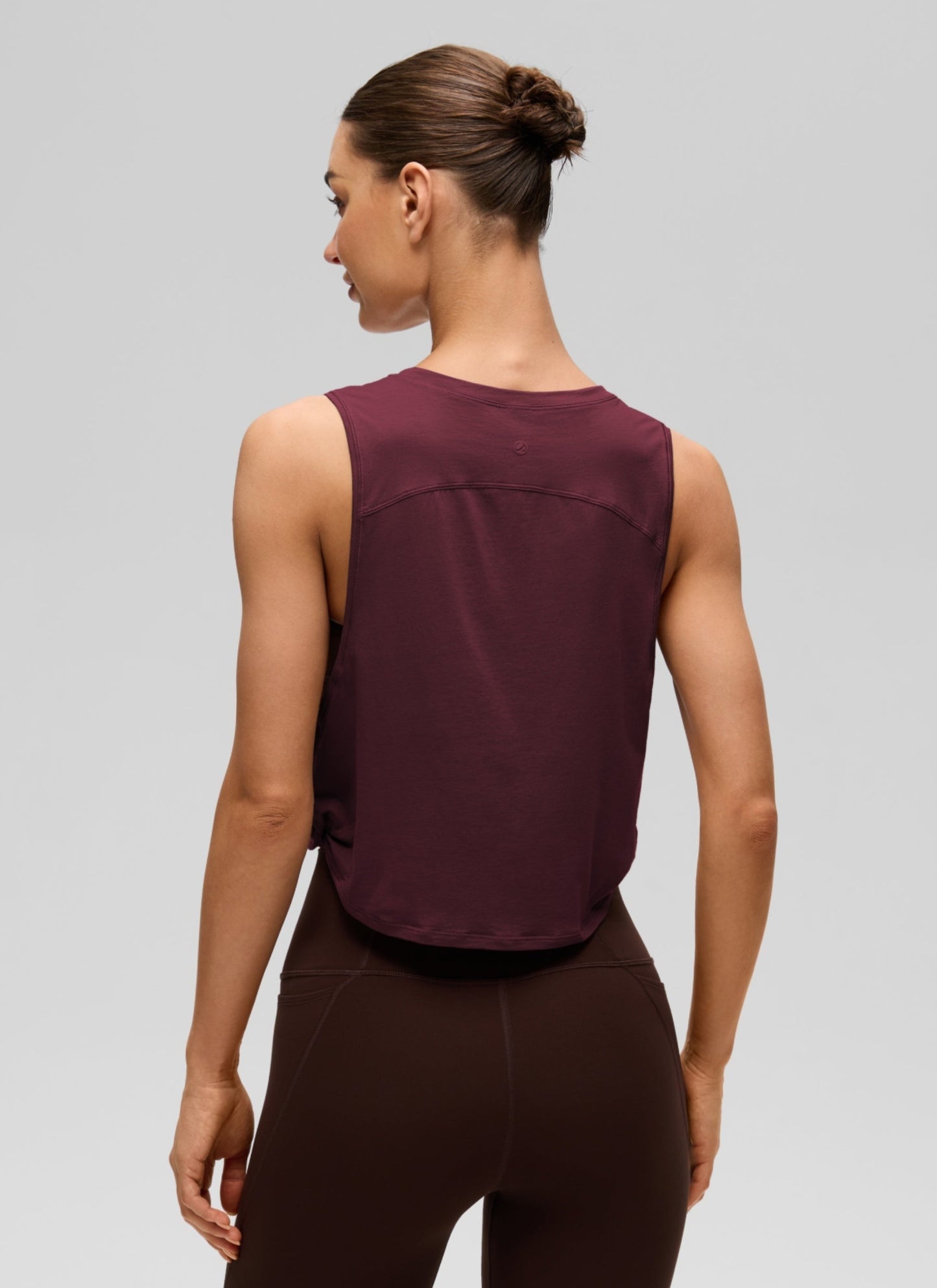 Pima Cotton Crop Deep Armhole Tank