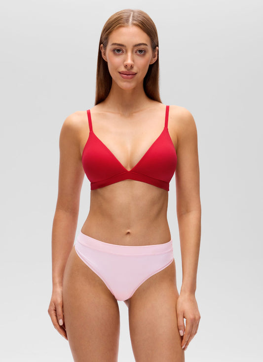 Softhold Double Lined Triangle Bralette
