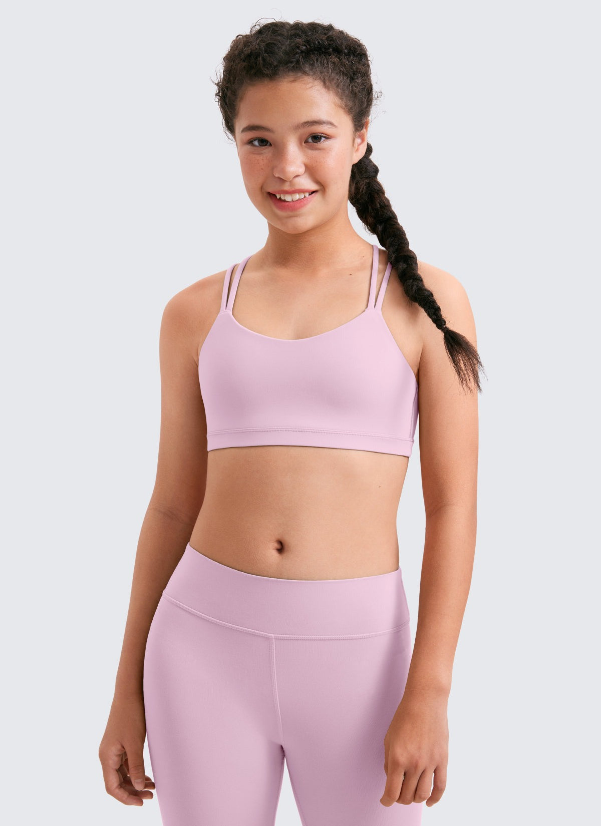 Butterluxe Girls Softness Mold Bras Criss Cross