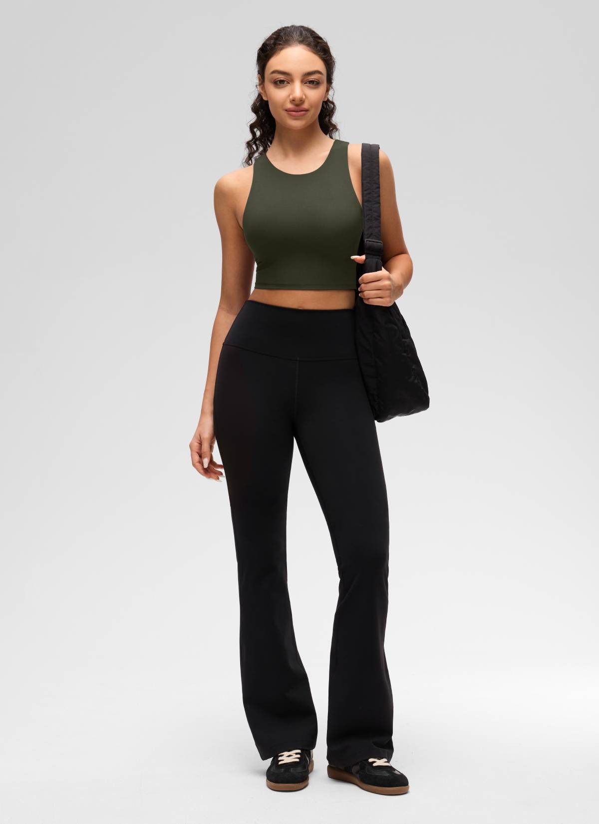 Butterluxe High Neck Built in Bra Tank