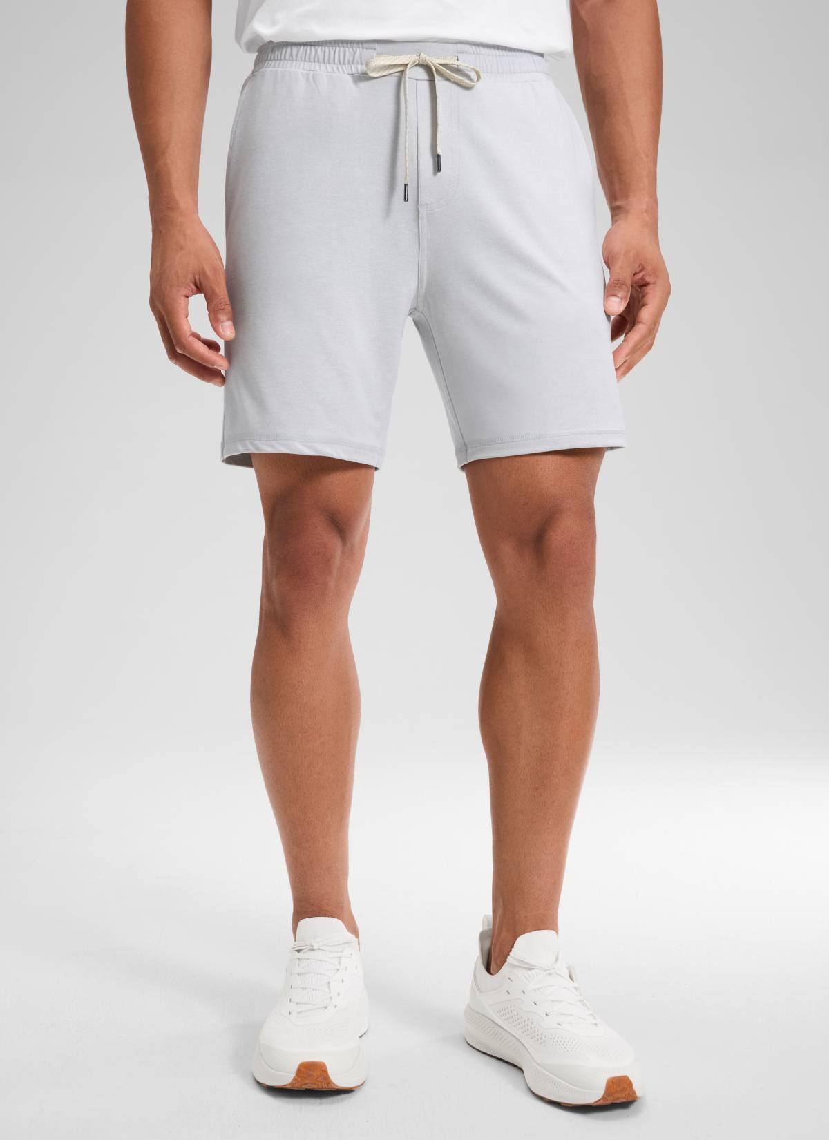 Drawstring Performance Knit Shorts 7"