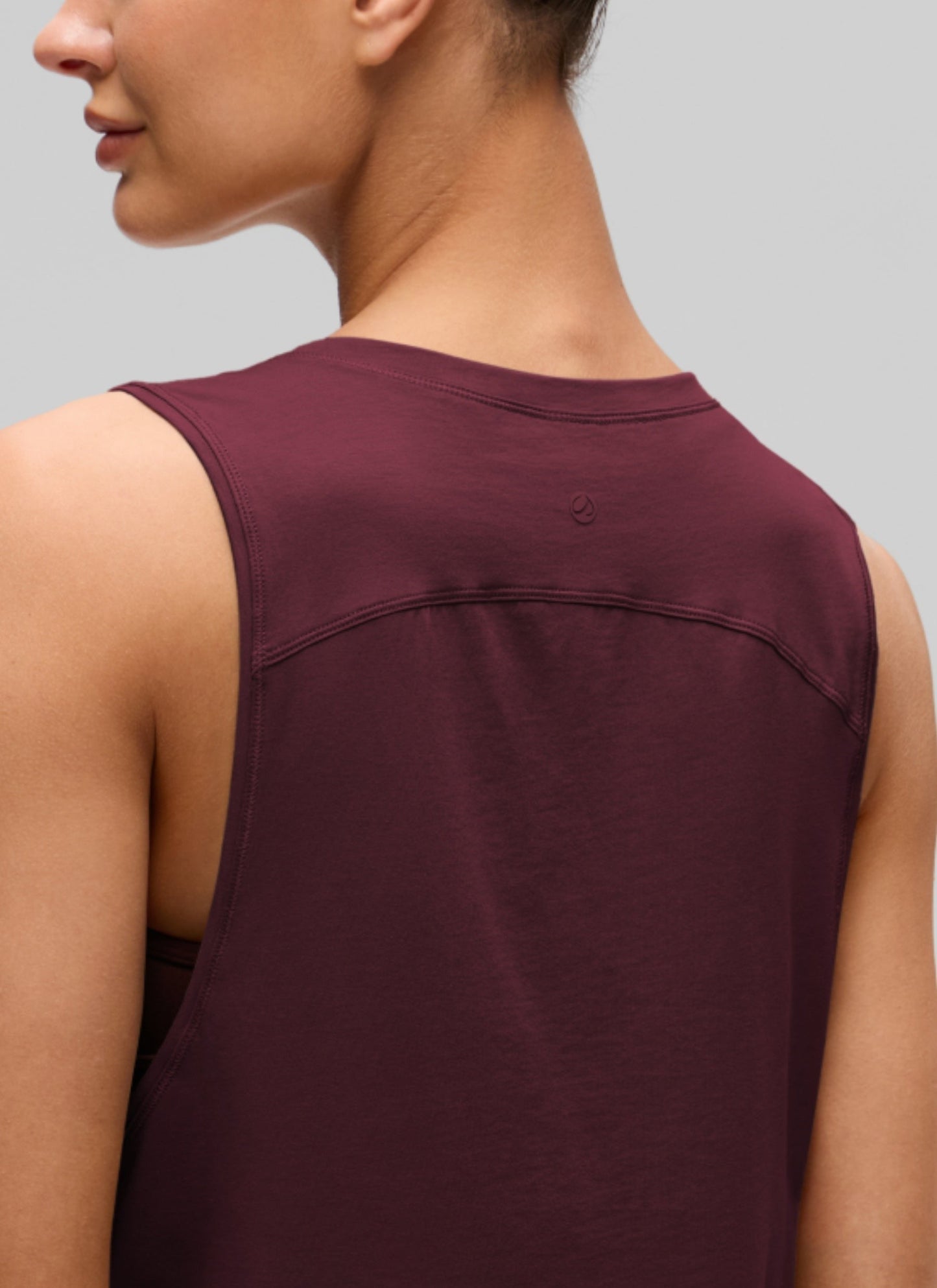 Pima Cotton Crop Deep Armhole Tank
