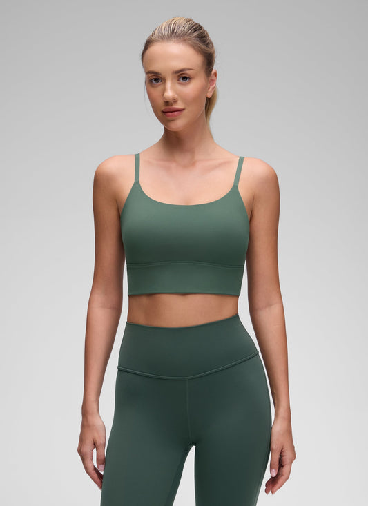 Brushed Nakedfeel Longline Adjustable Bra