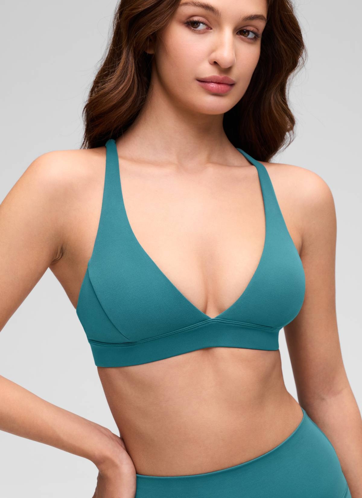 Butterluxe Thin Strap Criss Cross Bra