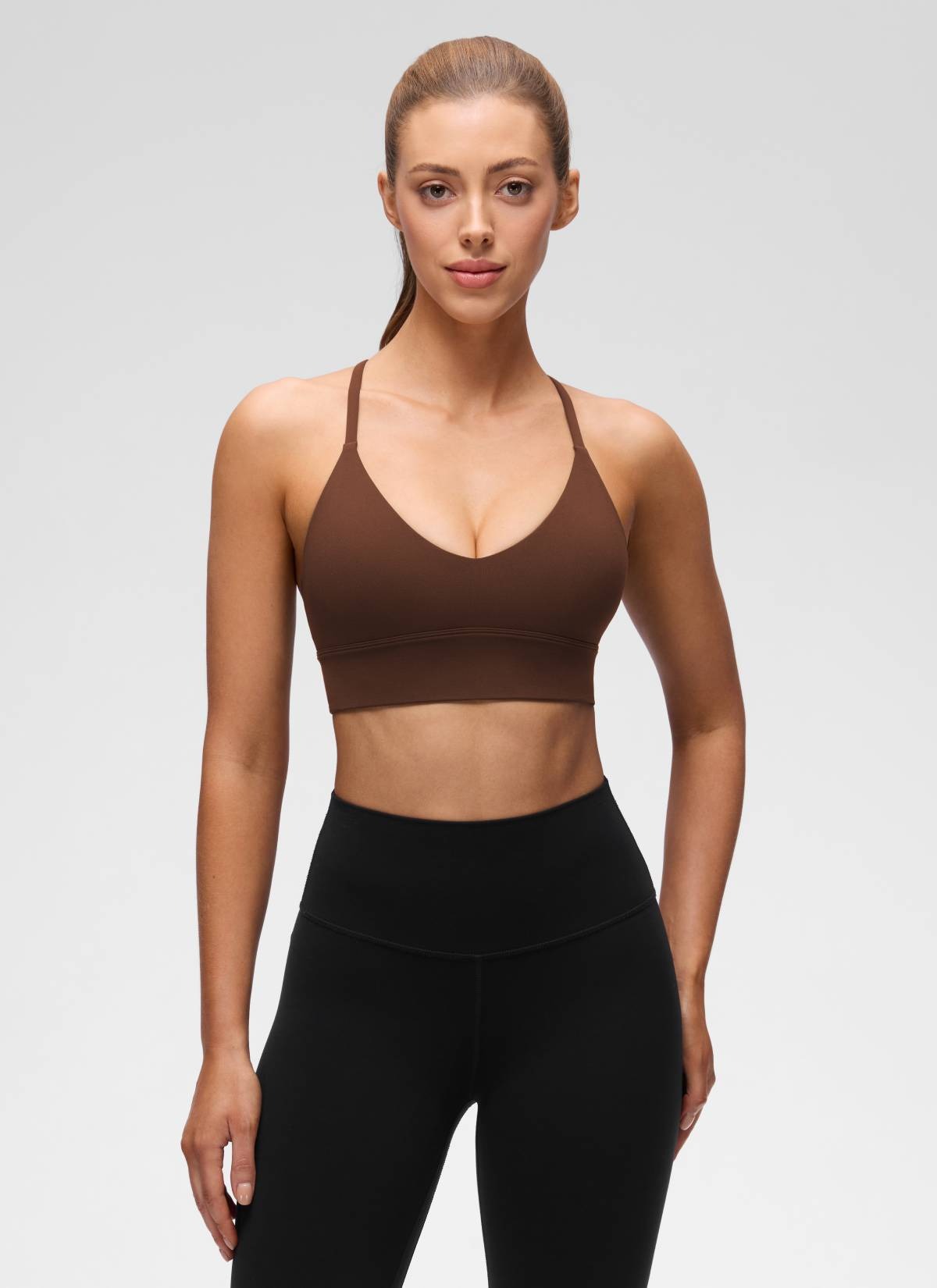Butterluxe Cross Back Longline Sports Bra