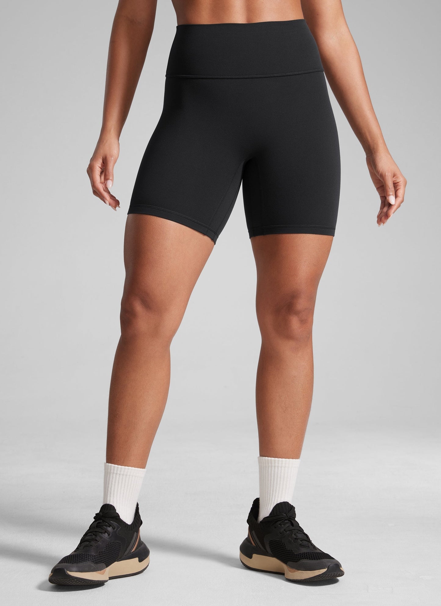 SecretsculptTM No Front Seam Shorts 6''