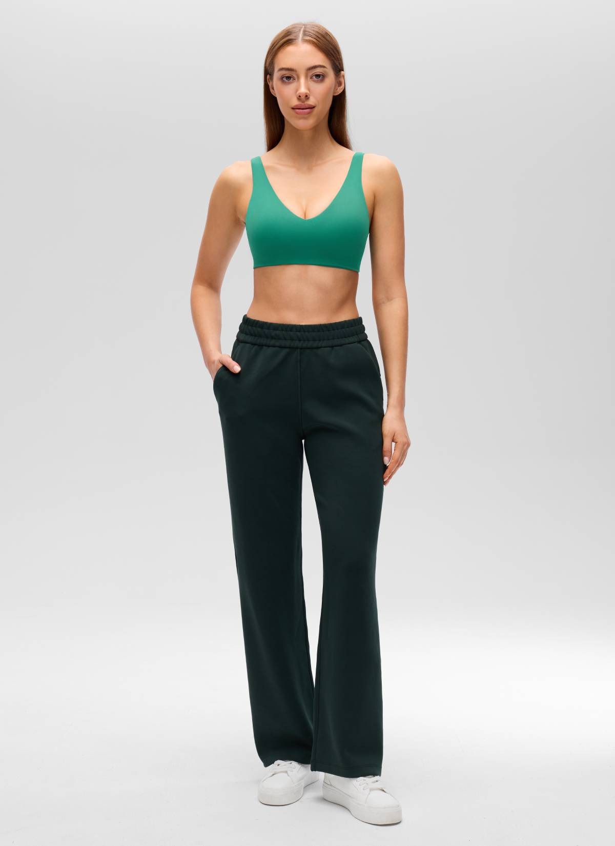 Butterluxe V Neck U Back Sports Bra