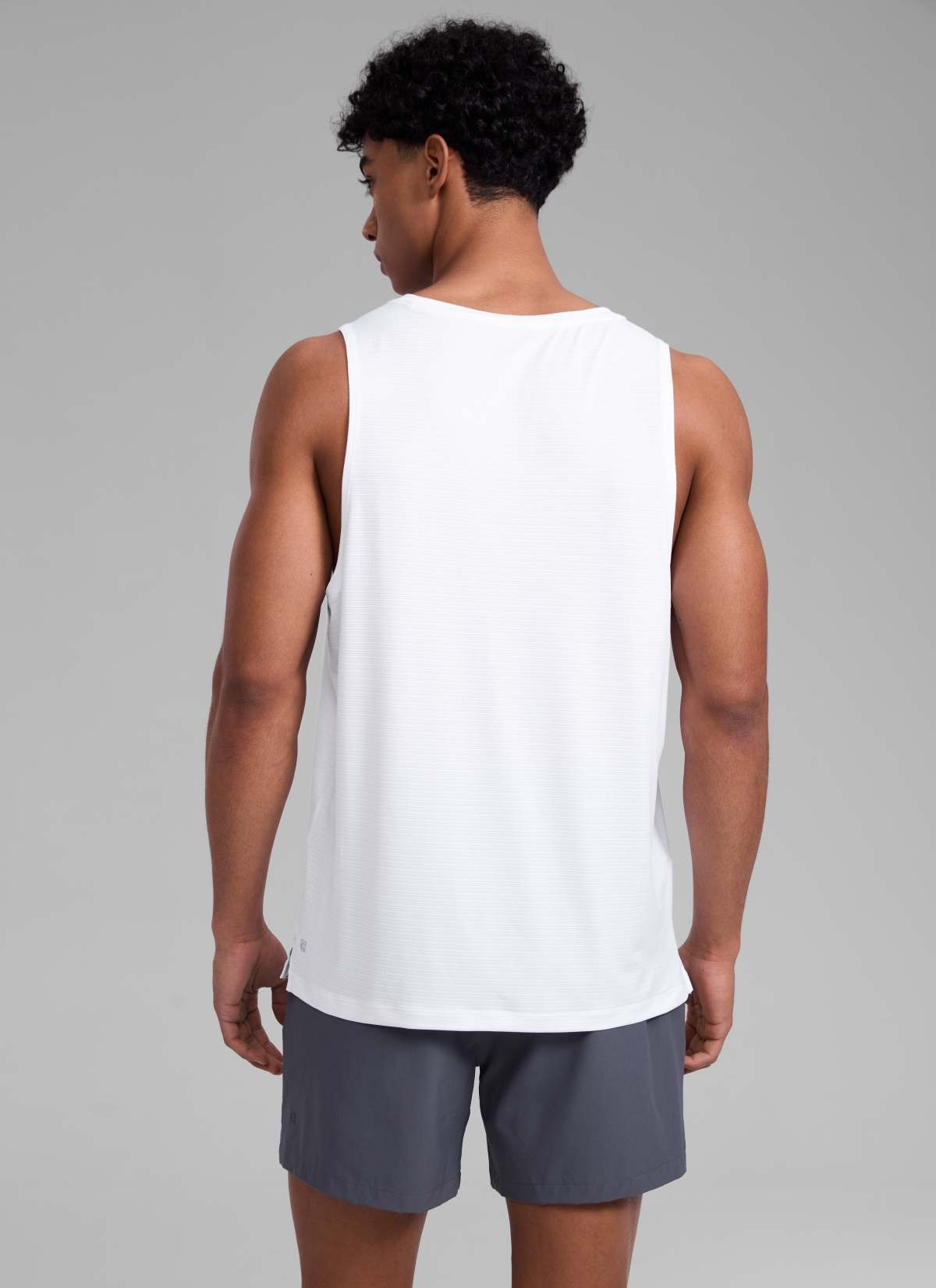 Lightweight Side Slits Narrow Shoulder Tank