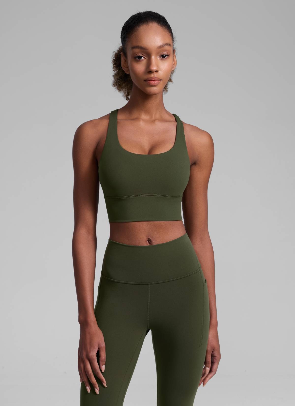 Nakedfeel Longline Criss Cross Back Bra