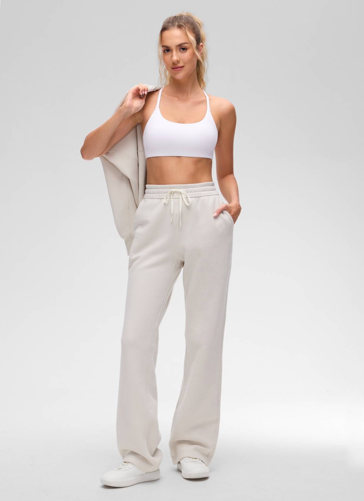 Butterluxe Twist Cross Back Sports Bra