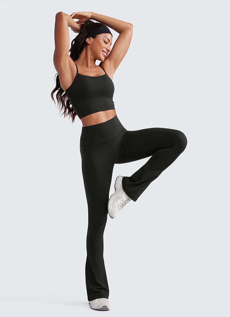 Butterluxe High Rise Mini Flare Legging 33"