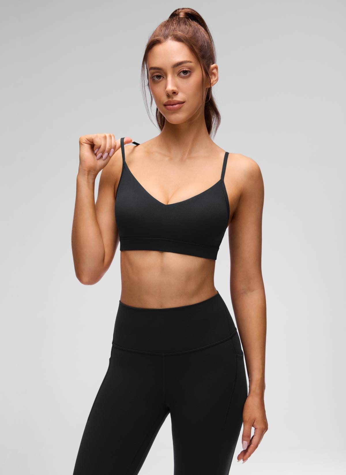 Butterluxe V Neck Spaghetti Strap Bra