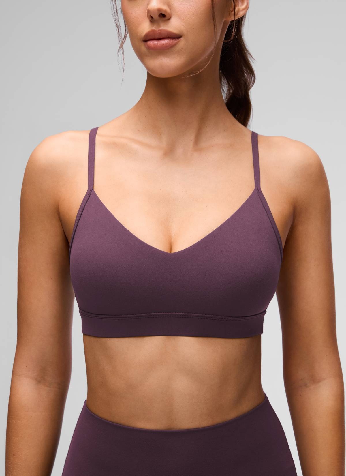 Butterluxe V Neck Spaghetti Strap Bra