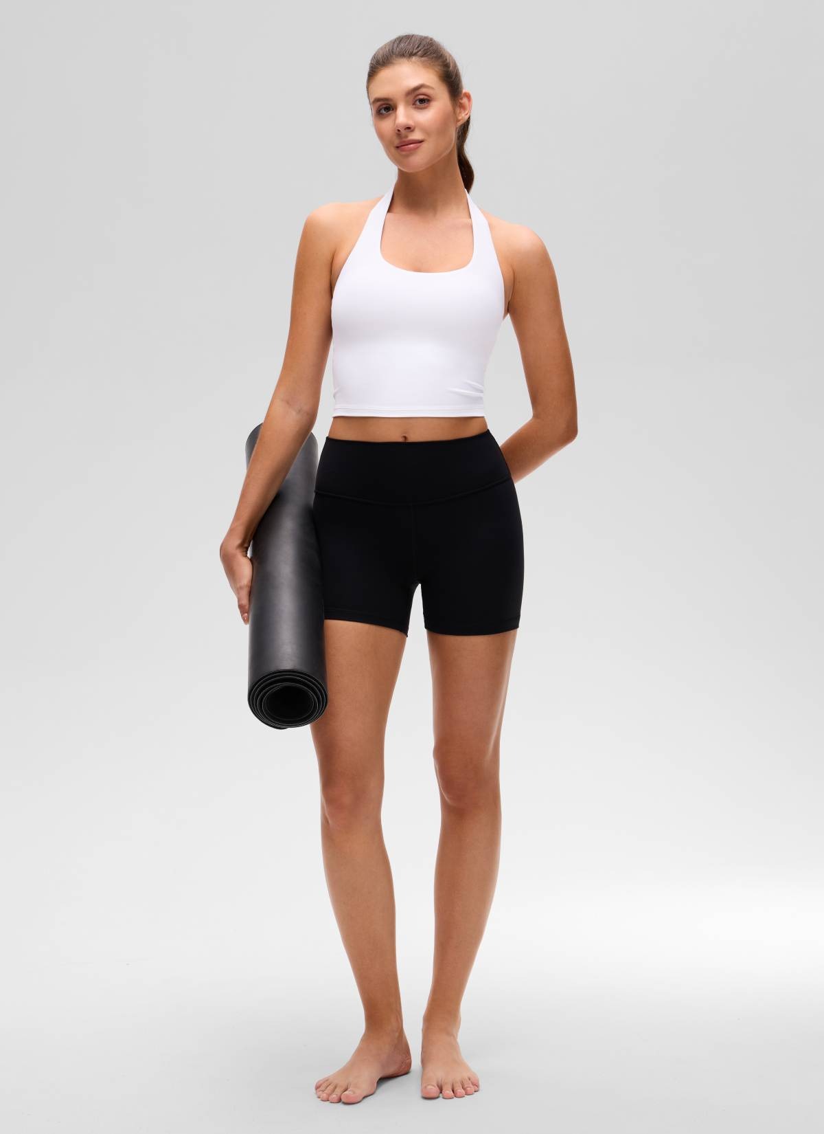 Butterluxe Built in Bra Halter Tank
