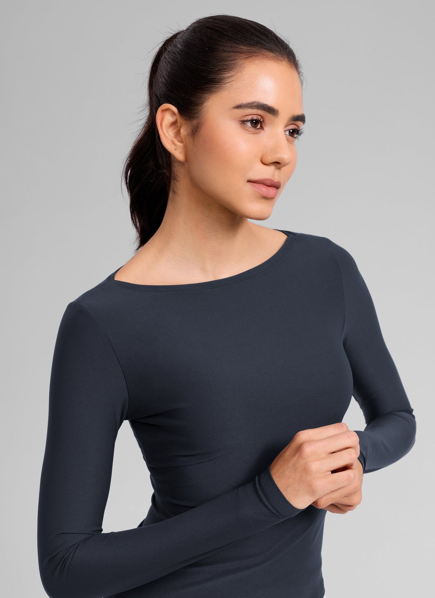 Cloudweight Boat Neck Long Sleeve