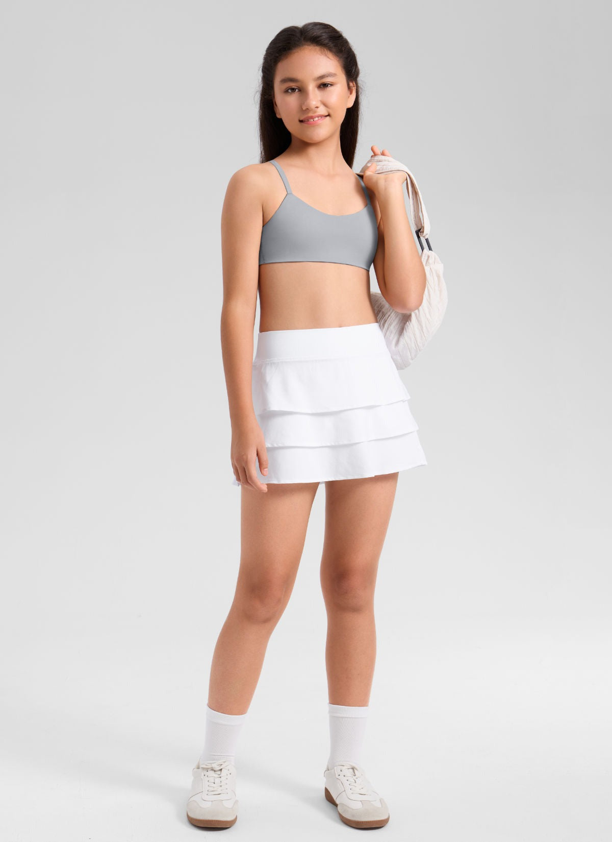 Girls Softhold Mold Adjustable Strap Bra