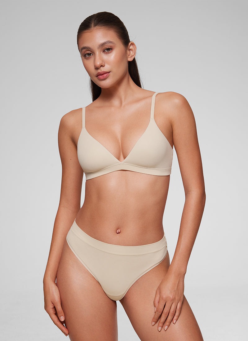 Softhold Double Lined Triangle Bralette