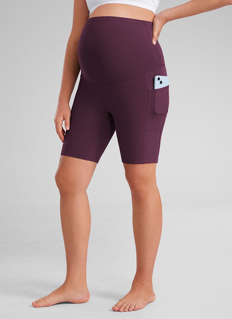 Butterluxe Maternity Pocket Shorts 8''