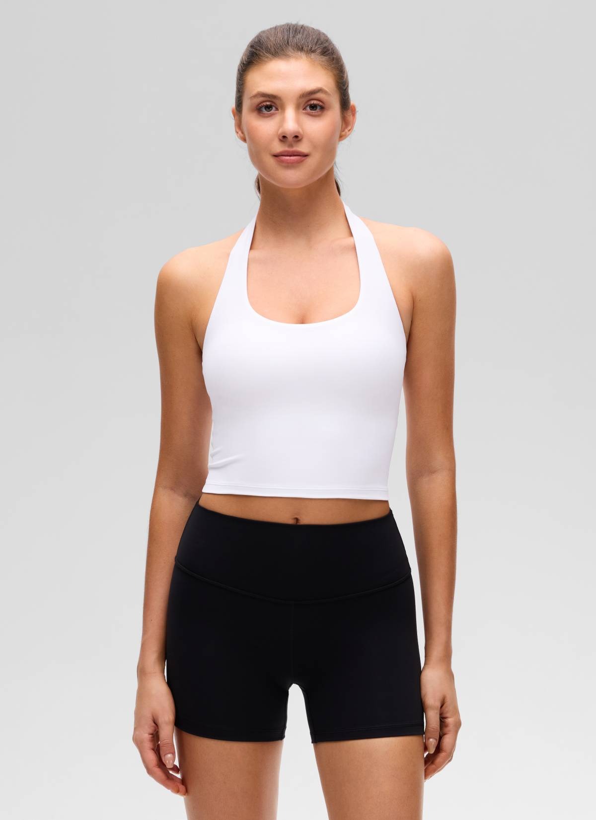 Butterluxe Built in Bra Halter Tank