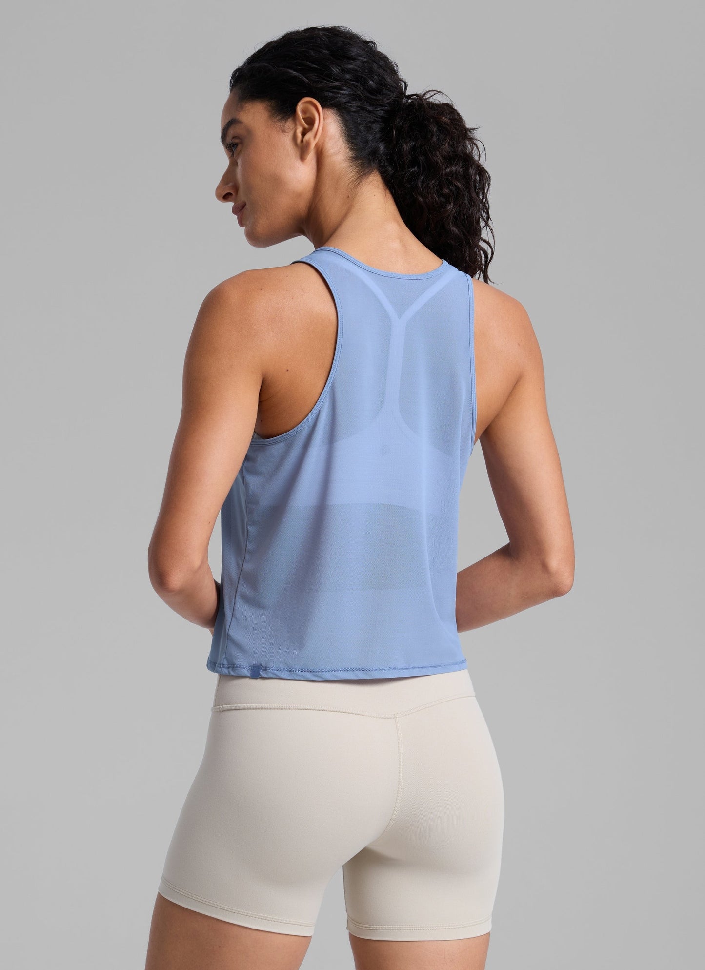 Mesh Relaxed Fit Workout Breathable Tank